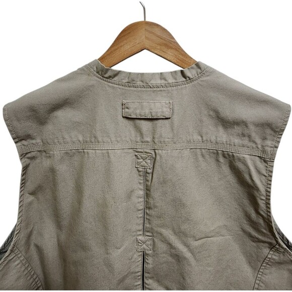 5.11 Tactical Vest Series 80001 Men L Beige Cotton Zip Hunting Shooting Conceal - Picture 12 of 15